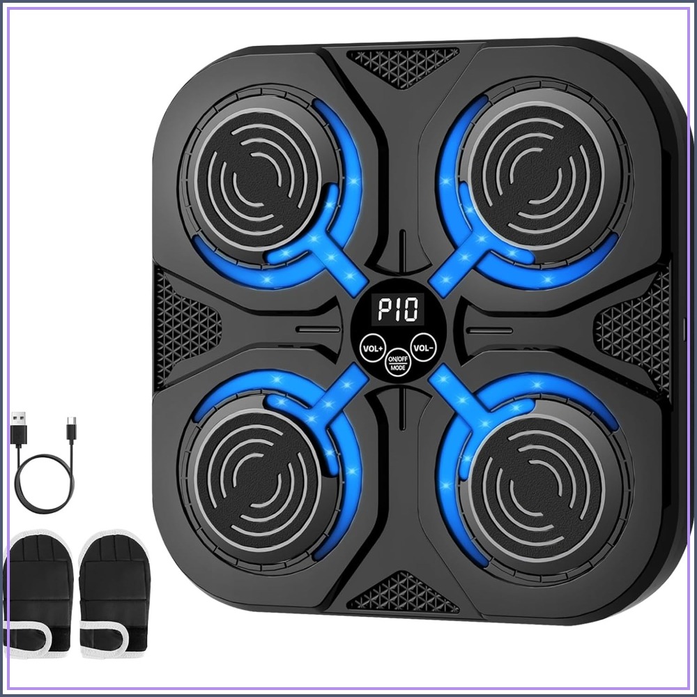 Led Gloves Music - Macchina da Boxe Interattiva con Luci