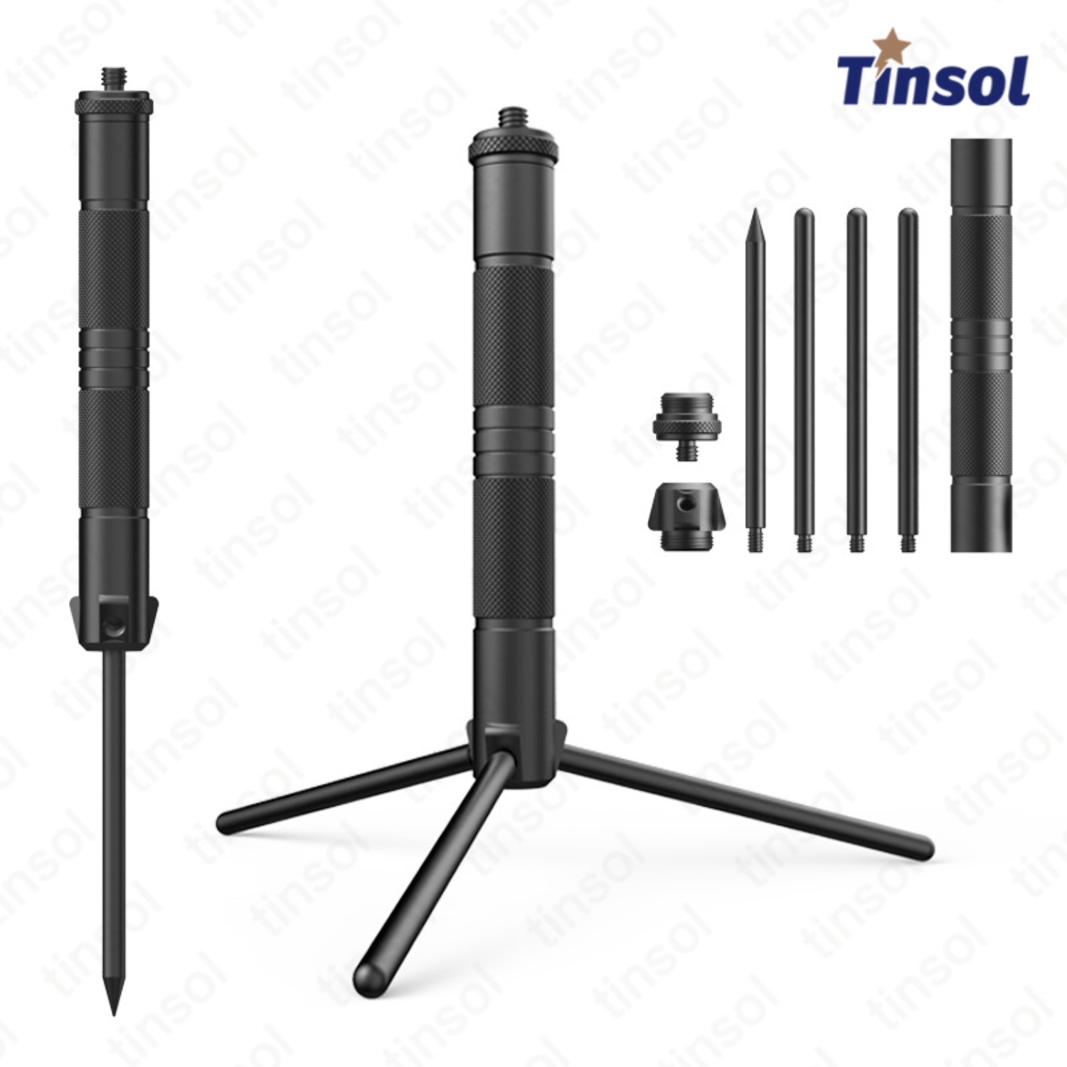 Auto Tracking Tripod - Nuovo Supporto per Lanterna in Alluminio,