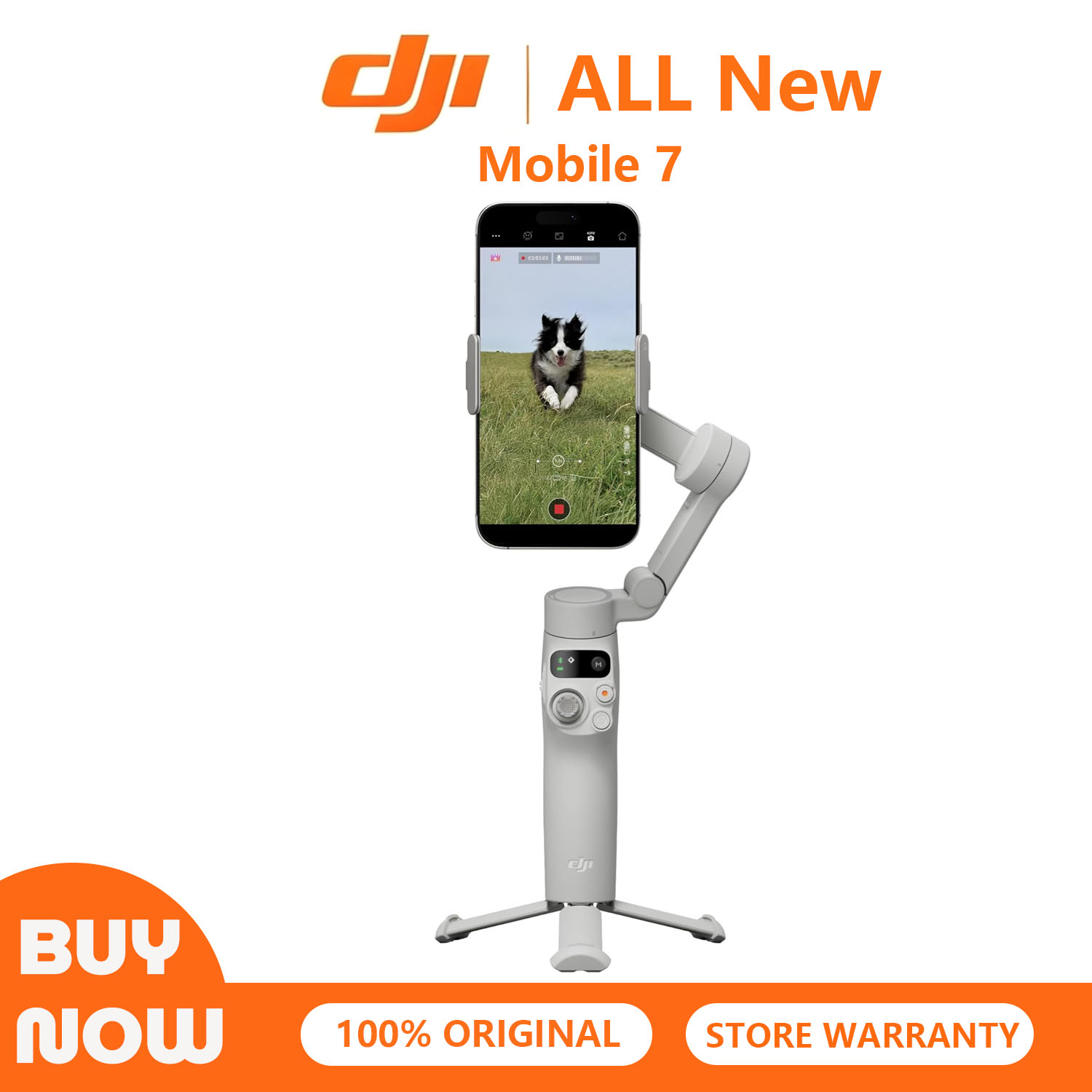 Auto Tracking Tripod - Stabilizzatore Gimbal DJI Osmo Mobile 7