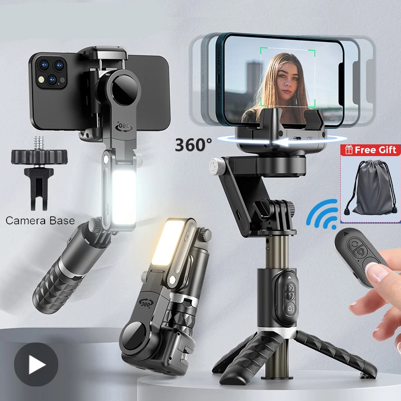 Auto Tracking Tripod - Stabilizzatore cardanico per telefono selfie stick