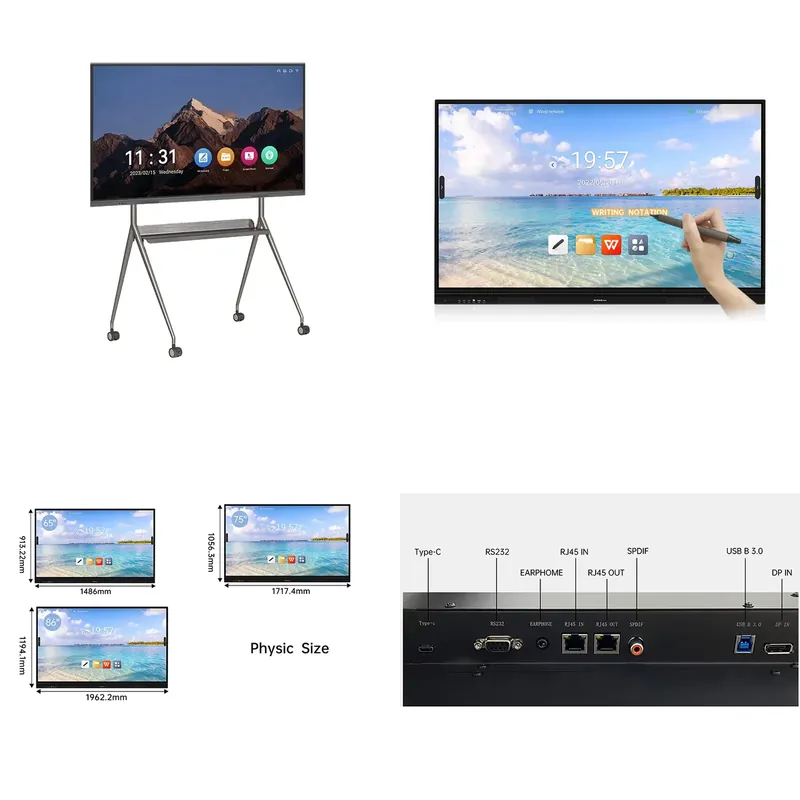 Digital Drawing Tablet - Lavagna Interattiva GAOKEview, Schermo Piatto Digitale,