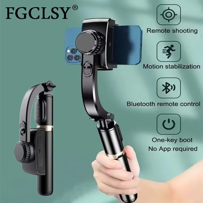 Auto Tracking Tripod - FGCLSY 2024 Stabilizzatore Video AI, Asta