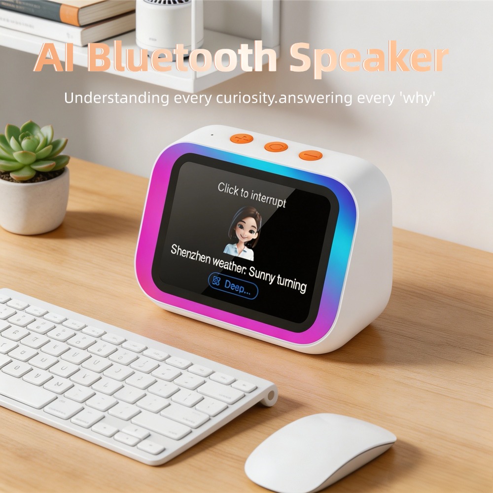 Electronics Home Gadgets - Altoparlante Bluetooth AI 5.4 con Assistente