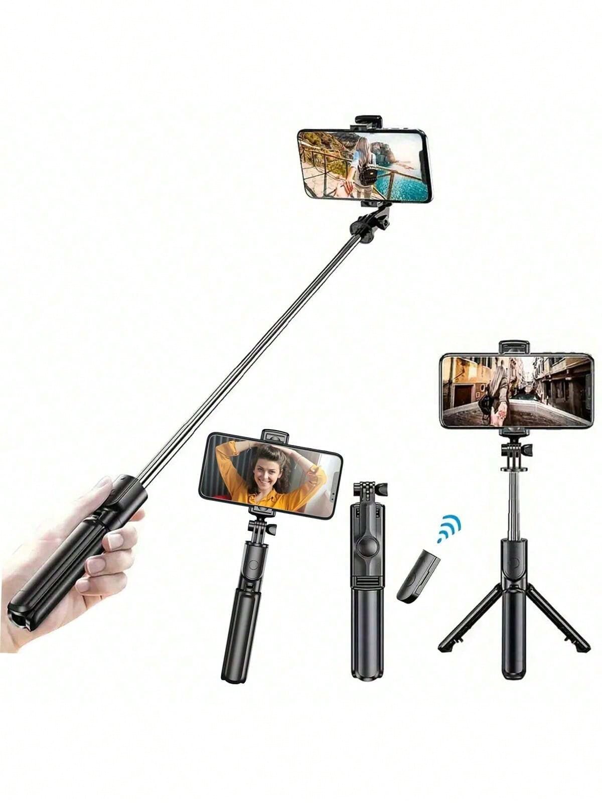 Auto Tracking Tripod - Bastone selfie wireless 1PC con supporto