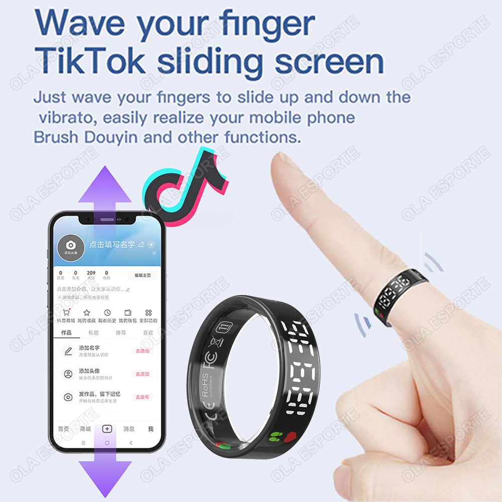 SR08 Anello intelligente con s - Smart Ring Health recensione e prezzo