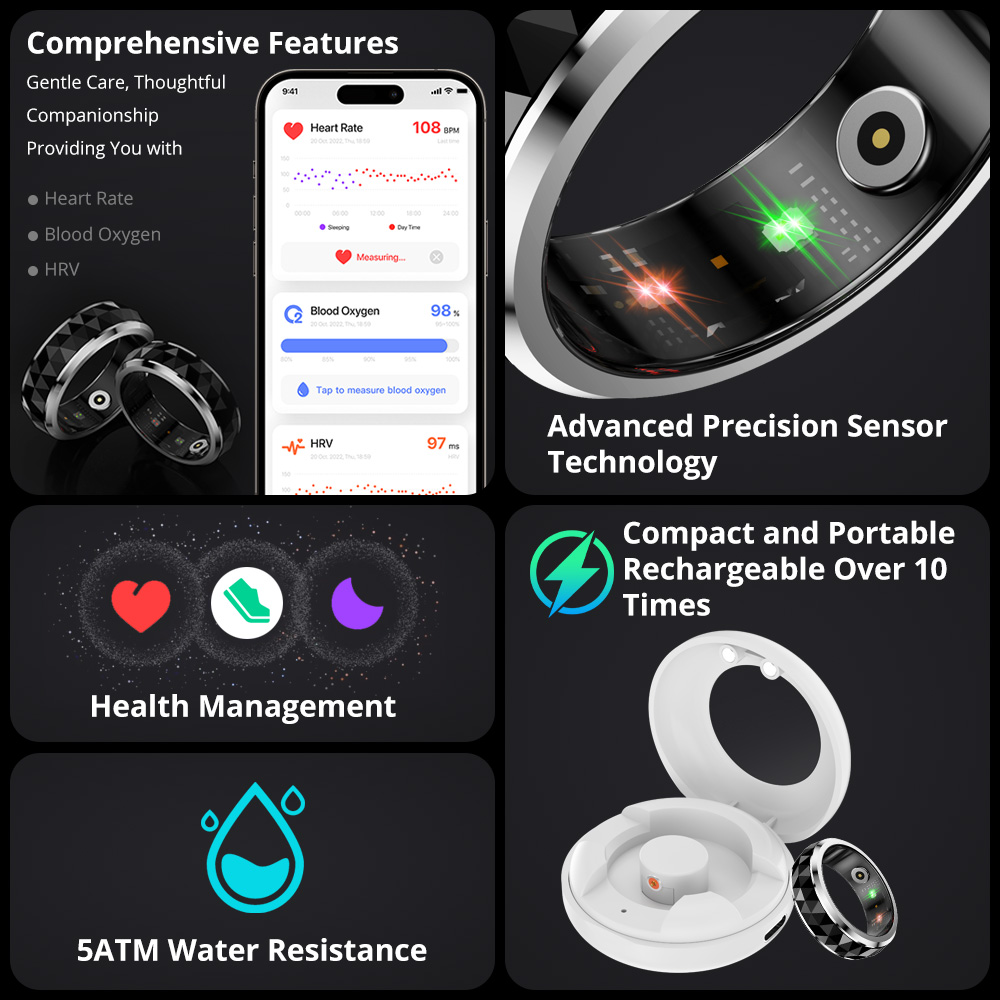 2024 COLMI R11 Smart Ring, ane - Smart Ring Health recensione e prezzo