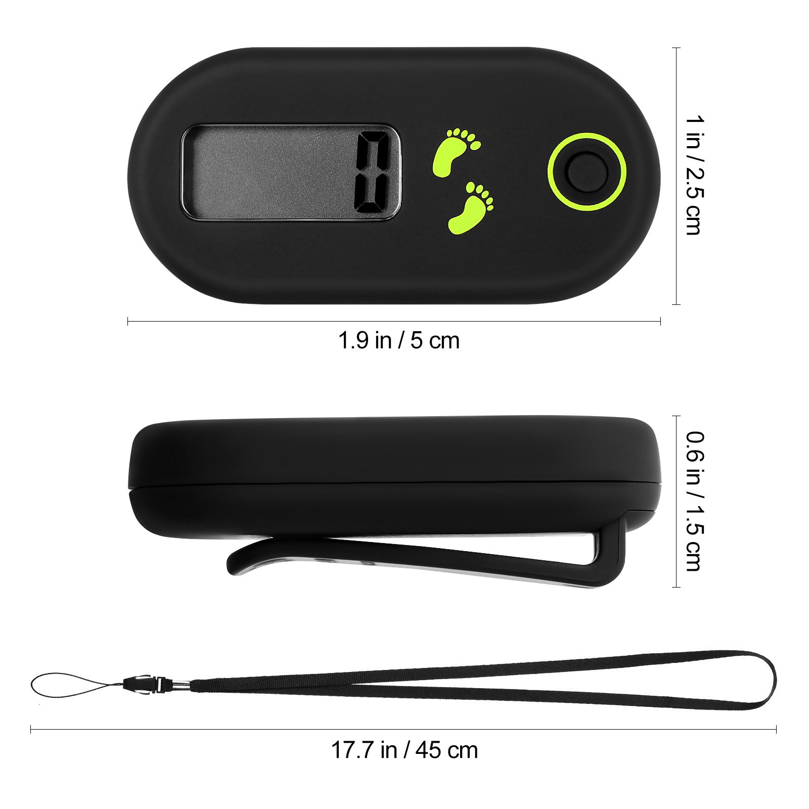 Contapassi Elettronico Portati - Electronics Home Gadgets recensione e prezzo