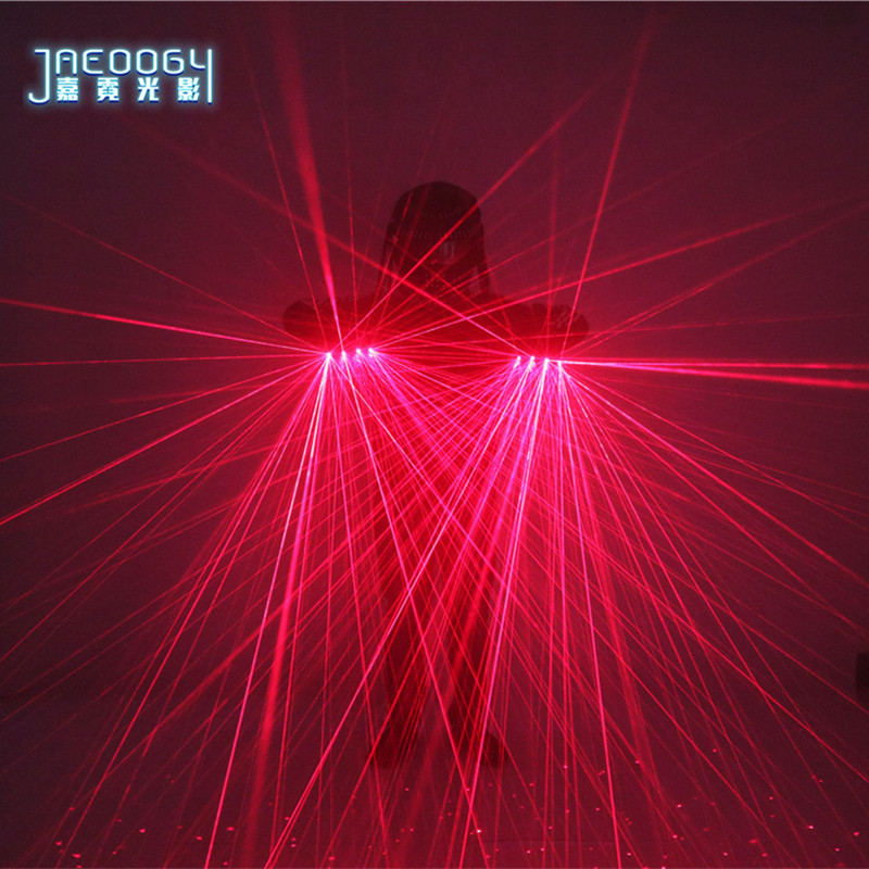 Guanti laser rossi per spettac - Led Gloves Music recensione e prezzo