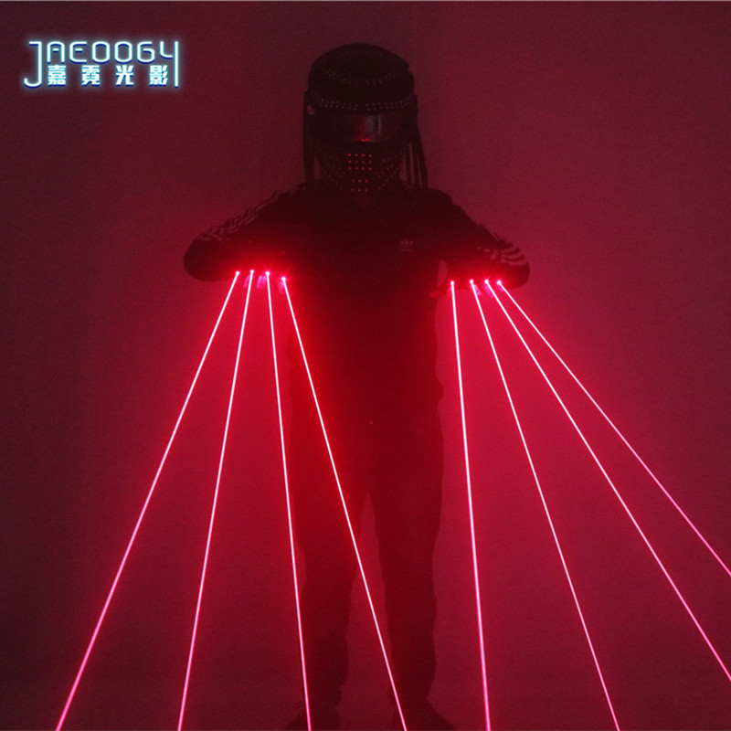 Guanti laser rossi per spettac - Led Gloves Music recensione e prezzo