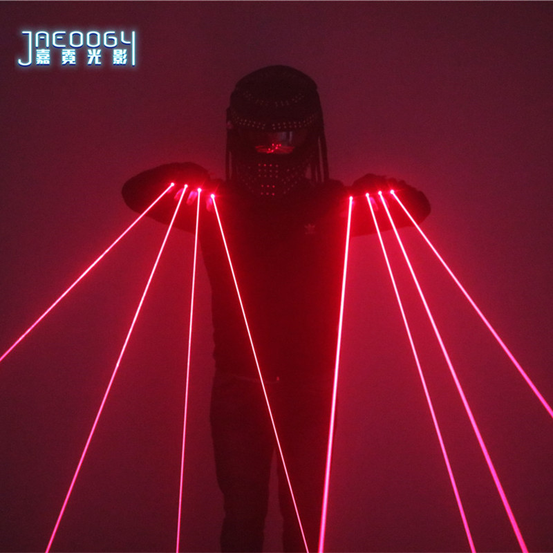 Guanti laser rossi per spettac - Led Gloves Music recensione e prezzo