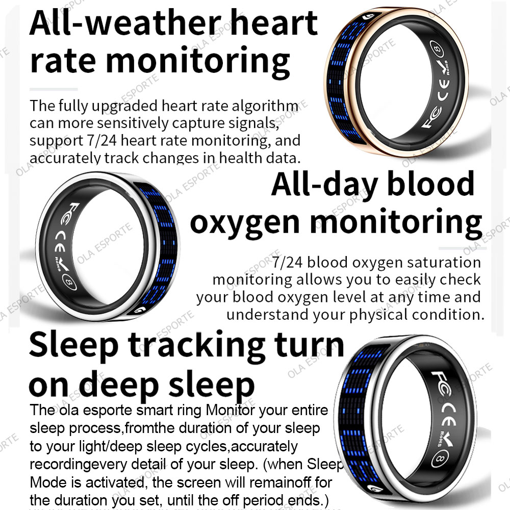 Anello intelligente con scherm - Smart Ring Health recensione e prezzo