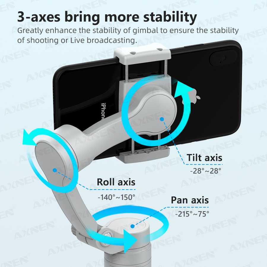 AXNEN Stabilizzatore Manuale a - Auto Tracking Tripod recensione e prezzo