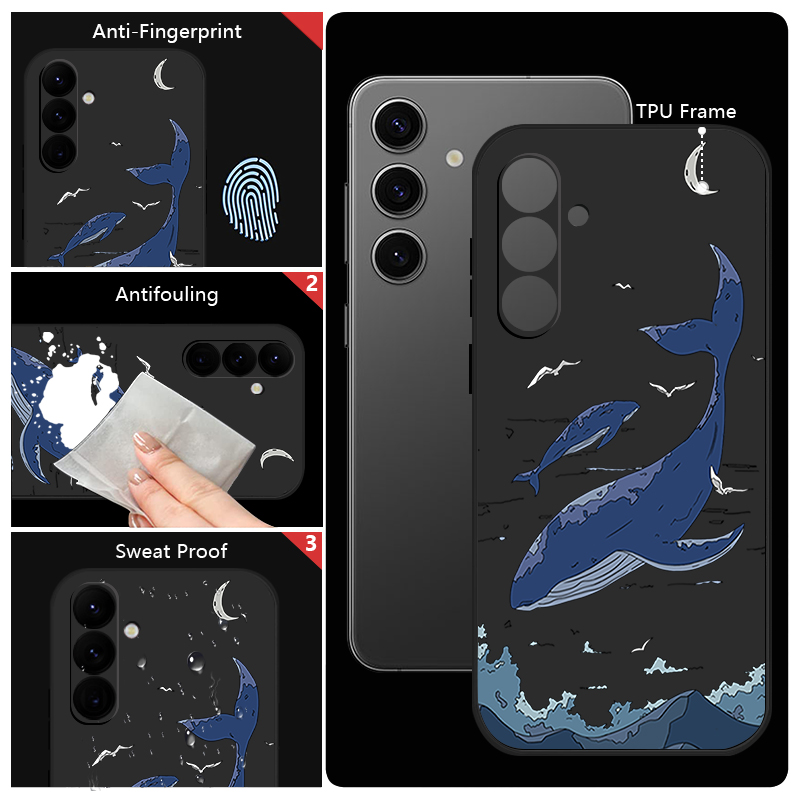 Custodia per telefono Whales p - Samsung Galaxy A55 recensione e prezzo