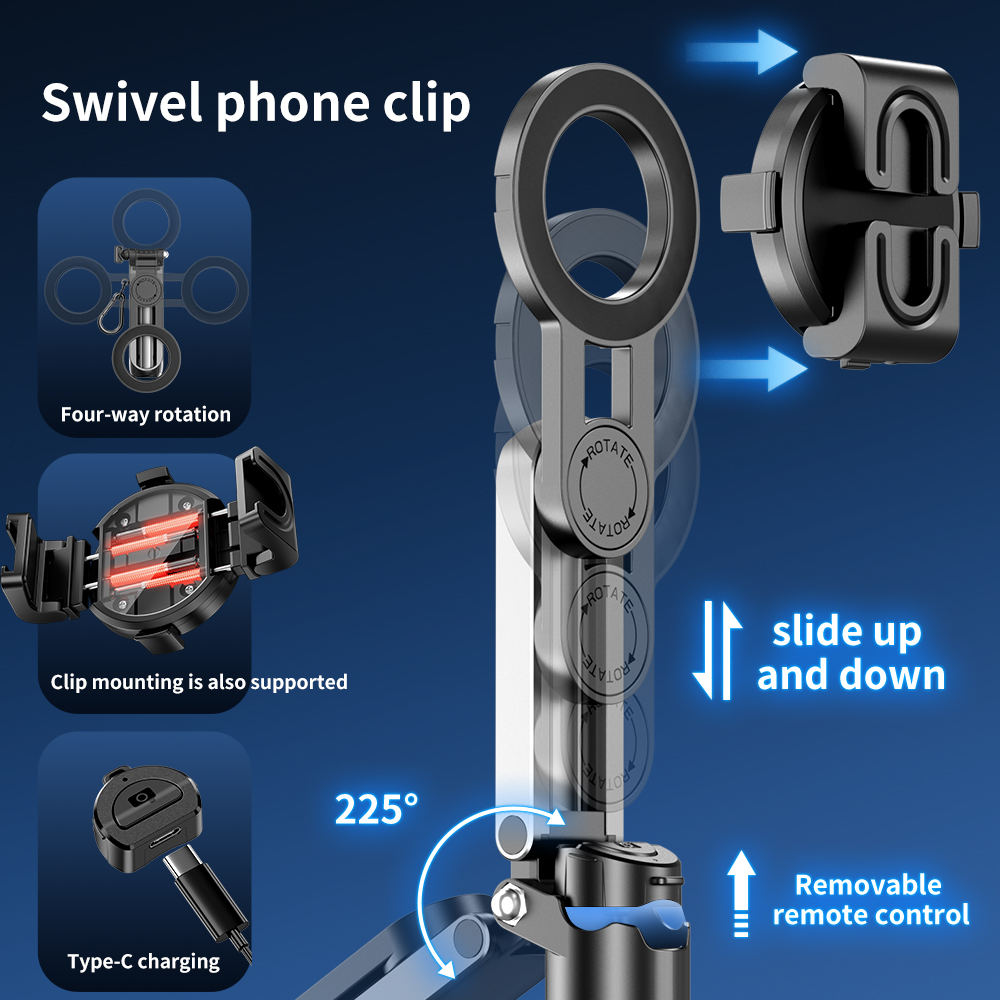 Treppiede per selfie 3 in 1 co - Auto Tracking Tripod recensione e prezzo