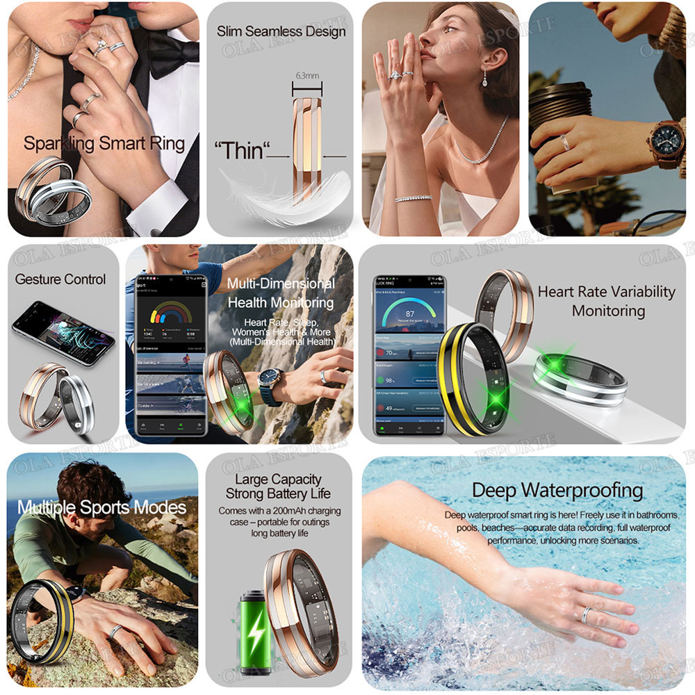 Anello intelligente con rileva - Smart Ring Health recensione e prezzo
