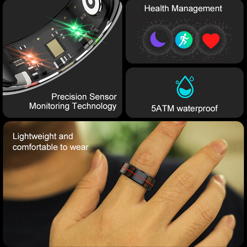R04 Smart Ring Uomo Donna Salu - Smart Ring Health recensione e prezzo